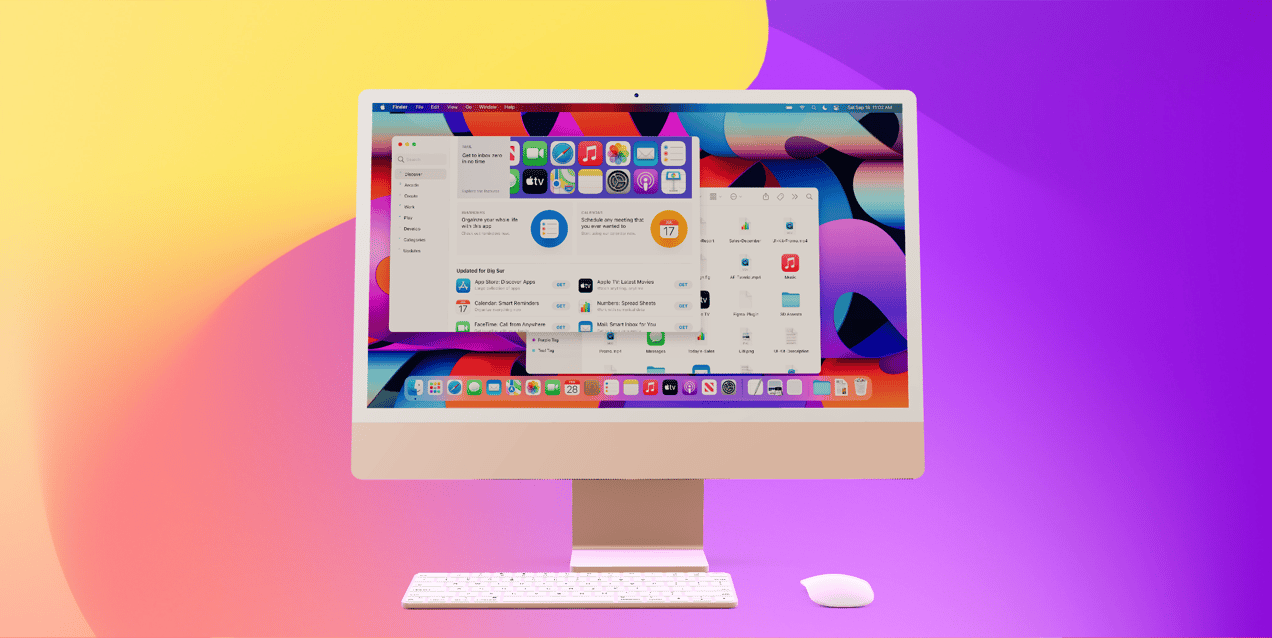 ProVisual — iMac 24 Inch Set 3D mockup and 3D model - explore every detail now