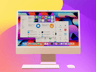 ProVisual — iMac 24 Inch Set 3D mockup and 3D model - explore every detail now