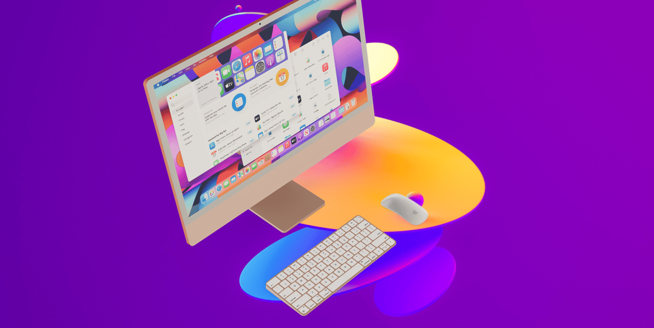 ProVisual — iMac 24 Inch Set 3D mockup and 3D model - explore every detail now