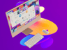 ProVisual — iMac 24 Inch Set 3D mockup and 3D model - explore every detail now