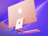 ProVisual — iMac 24 Inch Set 3D mockup and 3D model - explore every detail now