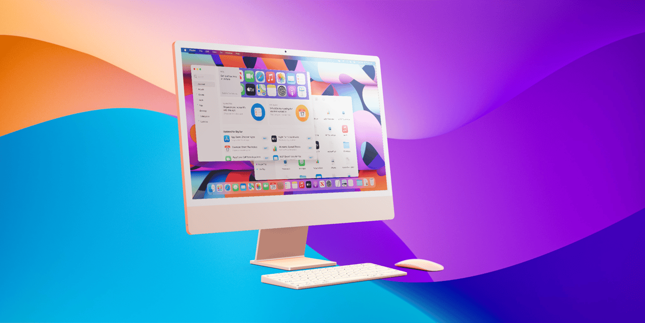 ProVisual — iMac 24 Inch Set 3D mockup