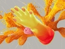 ProVisual — Long Heavy Duty Rubber Glove 3D mockup and 3D model - customize online now