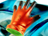 ProVisual — Short Heavy Duty Rubber Glove 3D mockup and 3D model - try it now and get yours today