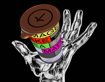 ProVisual —  250ml Coffee Cup with Foil Lid 3D mockup and 3D model - explore every detail online now