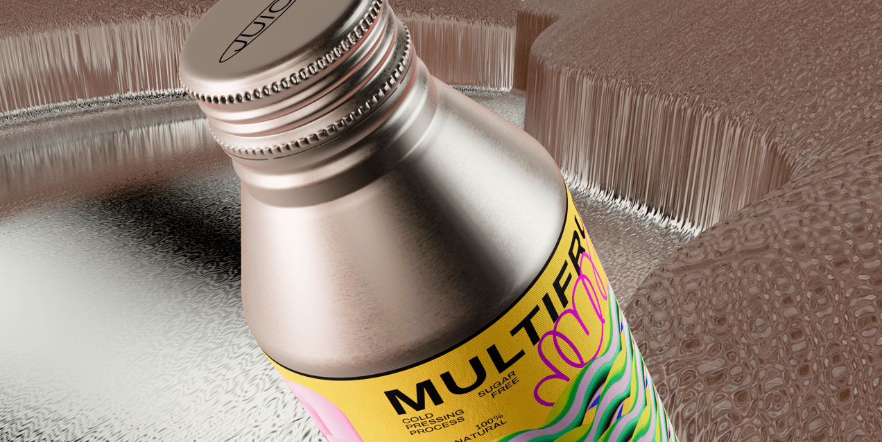 ProVisual —  500ml Aluminium Bottle 3D mockup and 3D model - explore every detail online now