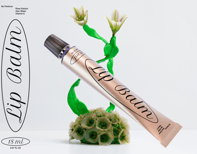 ProVisual —  18ml Cosmetic Tube 3D mockup and 3D model - create your perfect project online