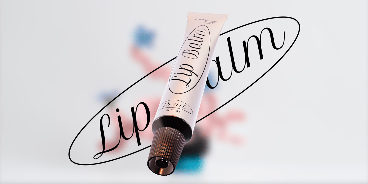 ProVisual —  18ml Cosmetic Tube 3D mockup and 3D model - create your perfect project online