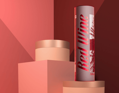 ProVisual —  Beverage Paper Tube 3D mockup and 3D model - try it now and get yours today