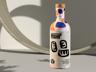 ProVisual —  Ceramic Bottle with Cork 3D mockup and 3D model - explore every detail and customize online now