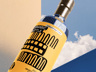 ProVisual —  Ceramic Bottle with Shrink Band 3D mockup and 3D model - customize online now