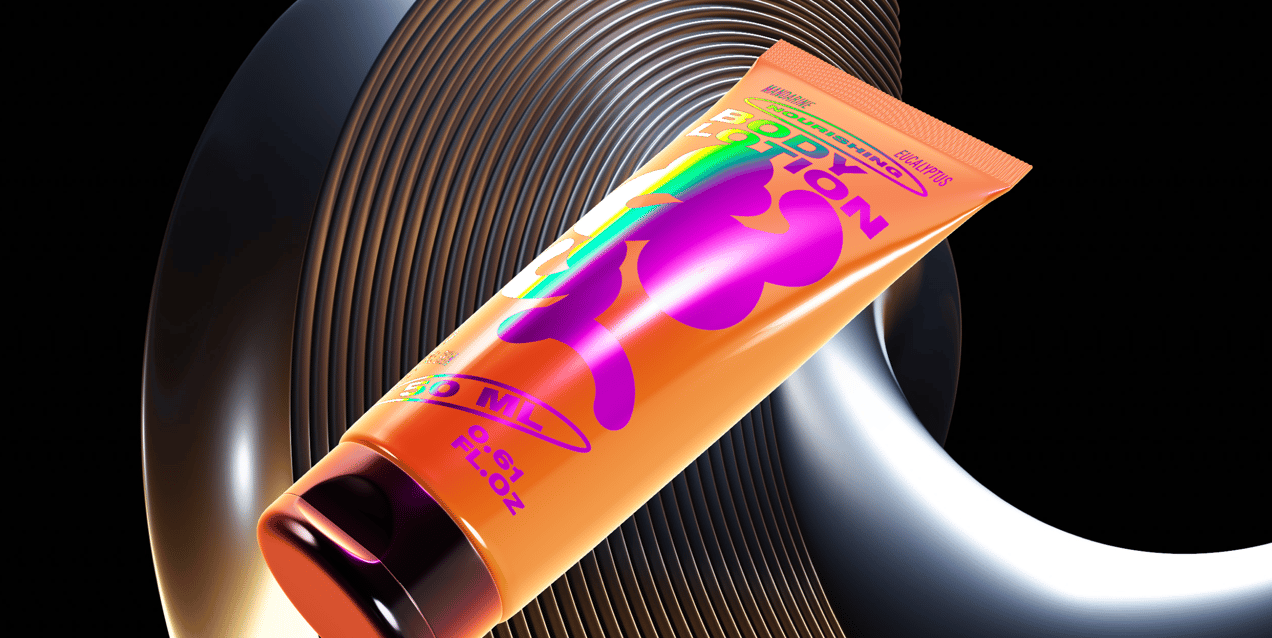 ProVisual —  50ml Cosmetic Tube 3D mockup and 3D model - explore every detail online now