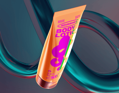 ProVisual — 50ml Cosmetic Tube 3D mockup