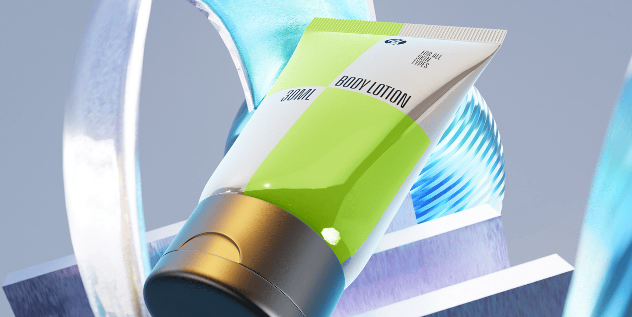 ProVisual — 30ml Cosmetic Tube 3D mockup