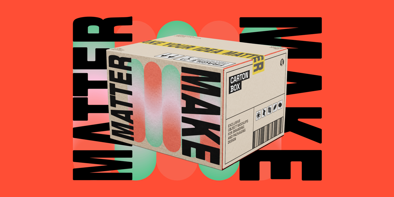 ProVisual — Cardboard Box 3D mockup