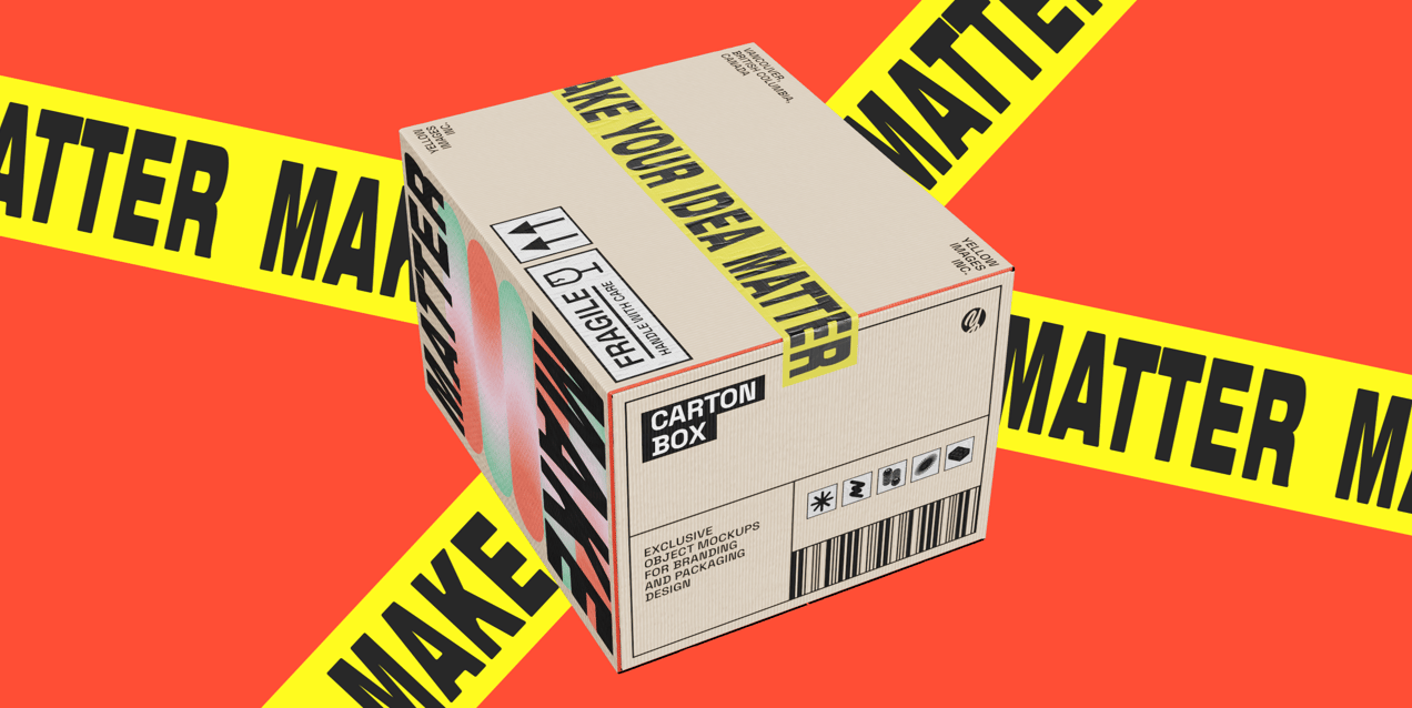 ProVisual —  Cardboard Box 3D mockup and 3D model - see every detail and customize online
