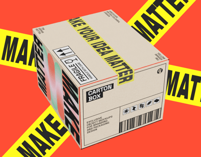 ProVisual —  Cardboard Box 3D mockup and 3D model - see every detail and customize online