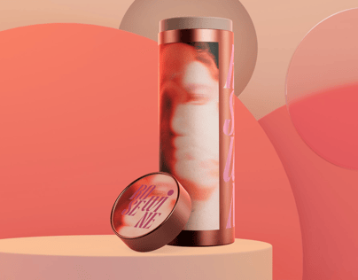 ProVisual —  Opened Long Paper Tube 3D mockup and 3D model - create your perfect project online