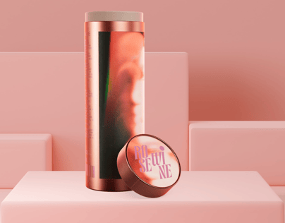 ProVisual —  Opened Long Paper Tube 3D mockup and 3D model - create your perfect project online