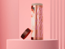 ProVisual —  Opened Long Paper Tube 3D mockup and 3D model - create your perfect project online