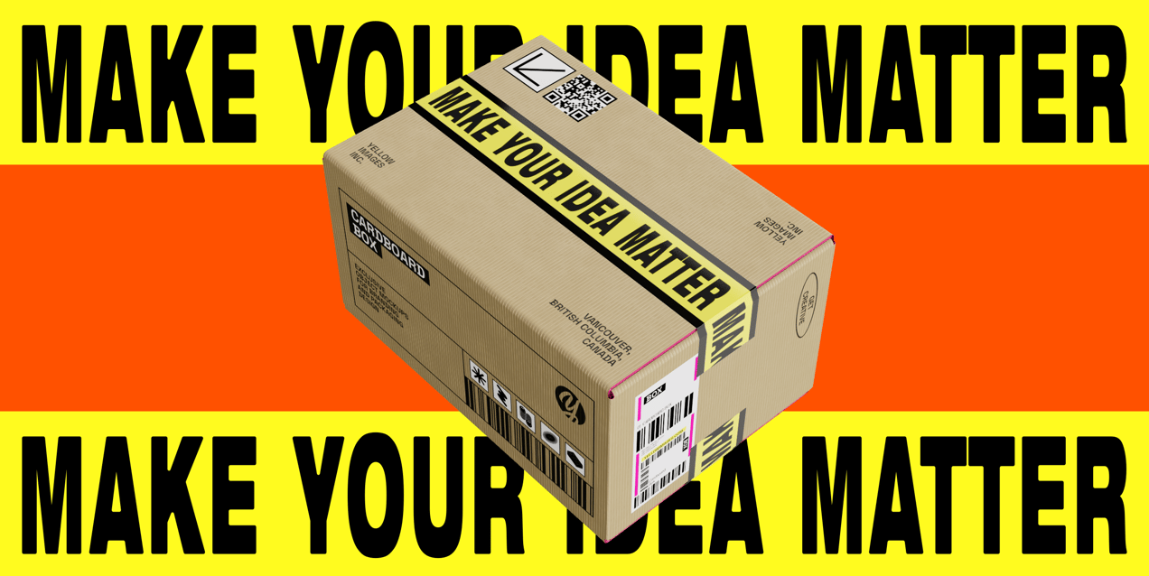 ProVisual — Corrugated Cardboard Box 3D mockup