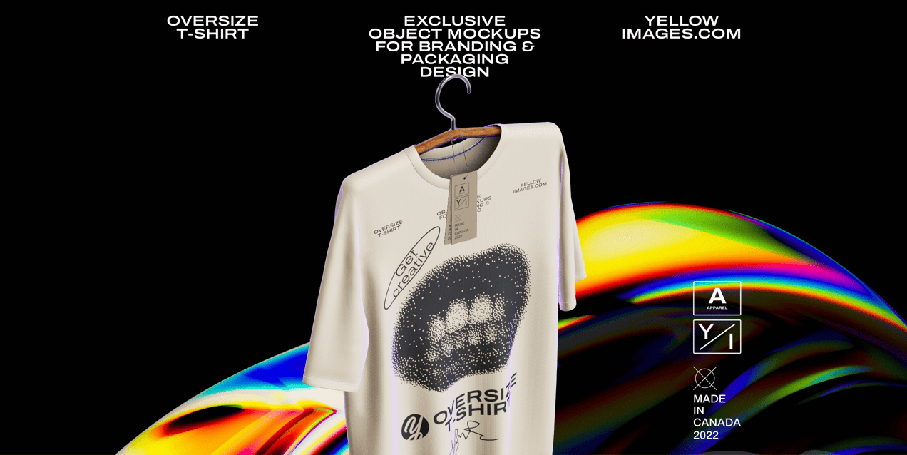ProVisual — T-Shirt on Hanger 3D mockup