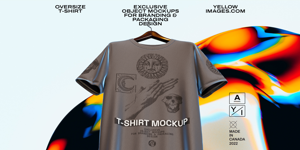 ProVisual —  T-Shirt on Hanger 3D mockup and 3D model - try it now and get yours today