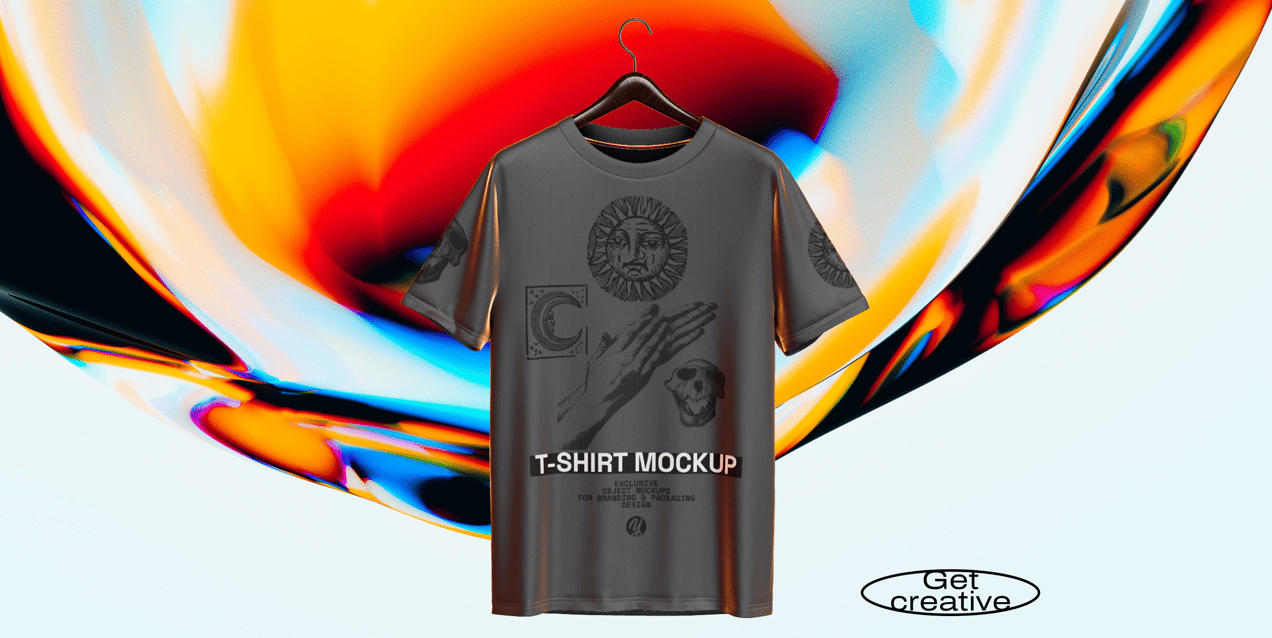 ProVisual —  T-Shirt on Hanger 3D mockup and 3D model - try it now and get yours today