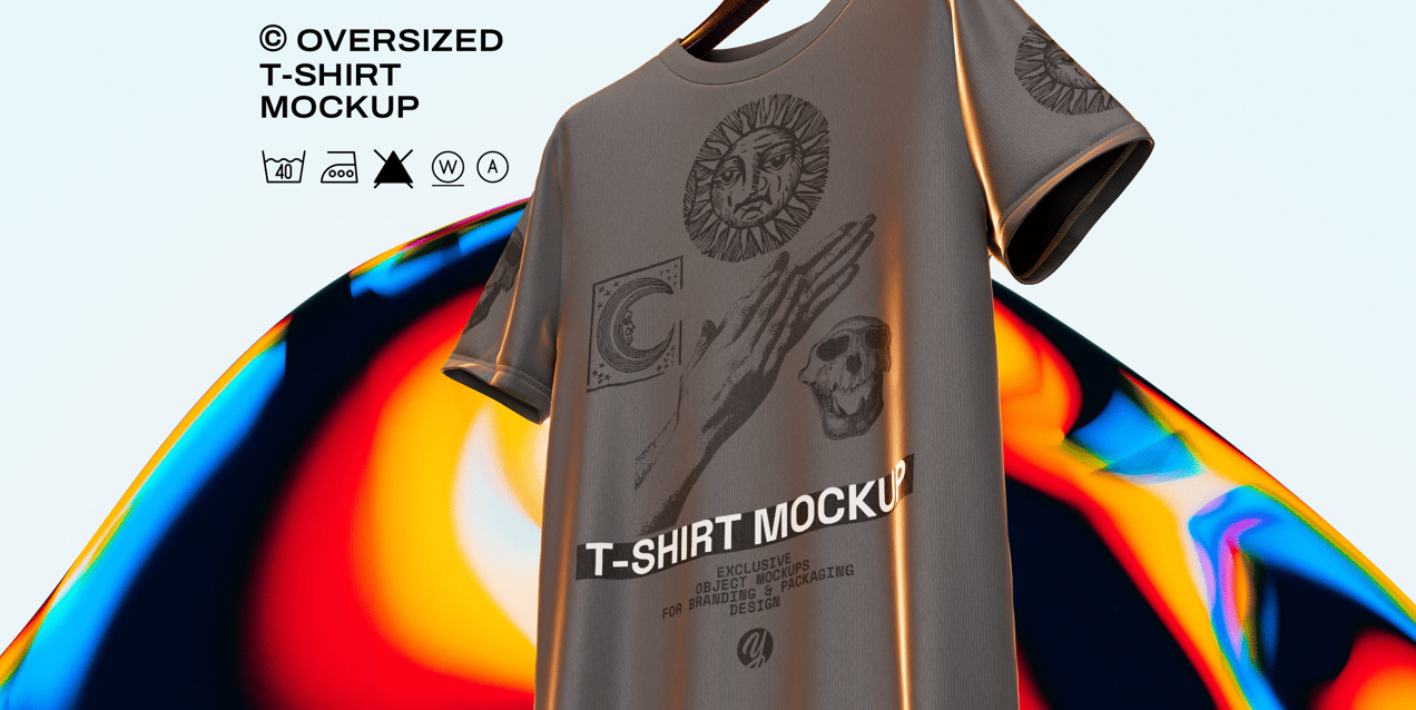 ProVisual — T-Shirt on Hanger 3D mockup