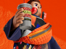 ProVisual —  Stylized Male Character with Longboard & Coffee Cup 3D mockup and 3D model - create your perfect project online