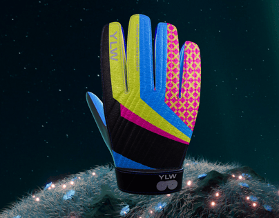 ProVisual —  Soccer Goalkeeper Glove 3D mockup and 3D model - create your perfect project online