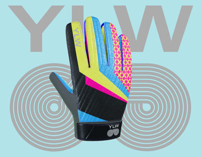 ProVisual —  Soccer Goalkeeper Glove 3D mockup and 3D model - create your perfect project online