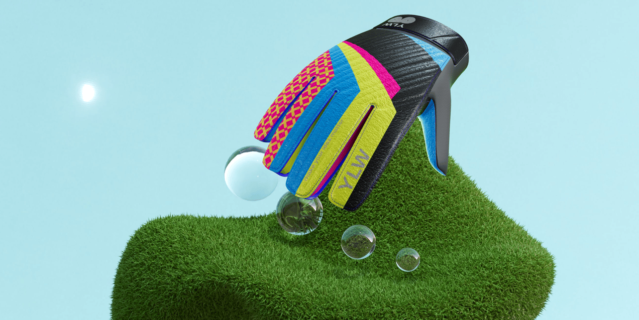 ProVisual —  Soccer Goalkeeper Glove 3D mockup and 3D model - create your perfect project online