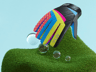 ProVisual —  Soccer Goalkeeper Glove 3D mockup and 3D model - create your perfect project online