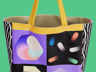 ProVisual — Textured Shopper Bag 3D mockup and 3D model - create your perfect project online