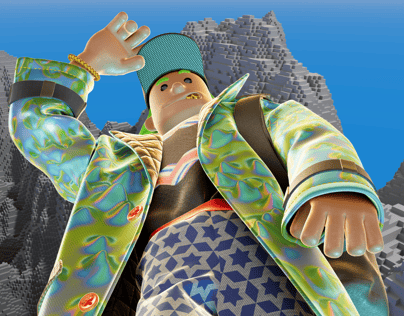 ProVisual —  Stylized Character with Sack 3D mockup and 3D model - explore every detail and customize online now